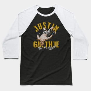 Justin Gaethje Backflip Baseball T-Shirt